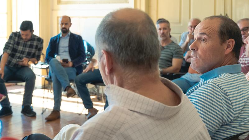 Visita e contacto com a população de Piódão