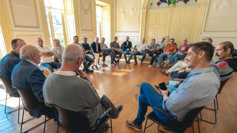 Visita e contacto com a população de Piódão