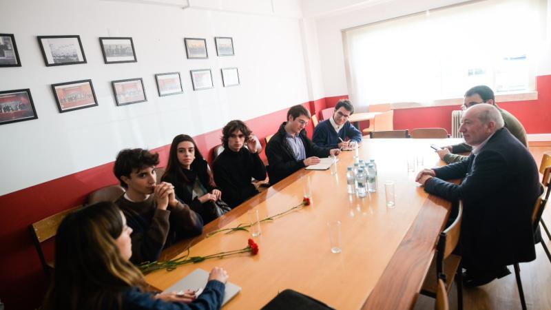 Almoço com Estudantes