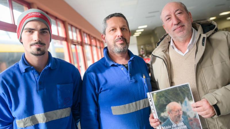 Visita às Oficinas da CP em Guifões