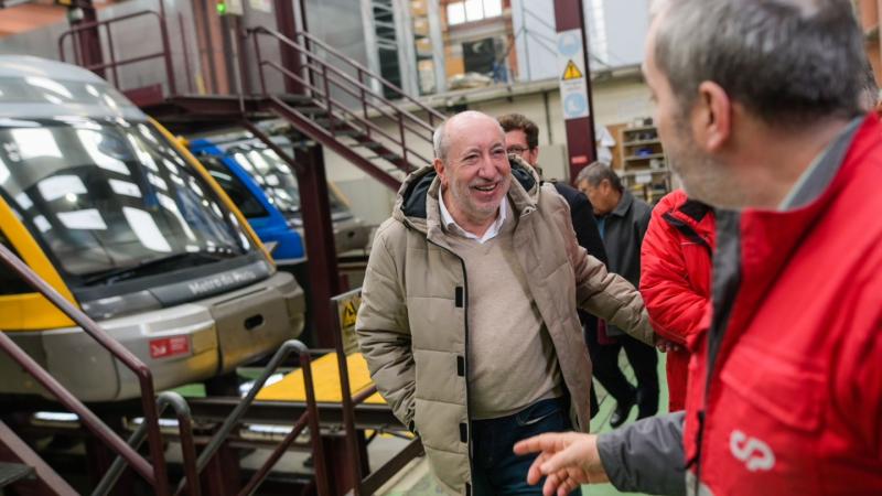 Visita às Oficinas da CP em Guifões